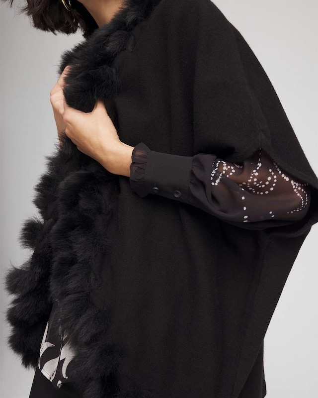 Faux Fur Cocoon - image 4